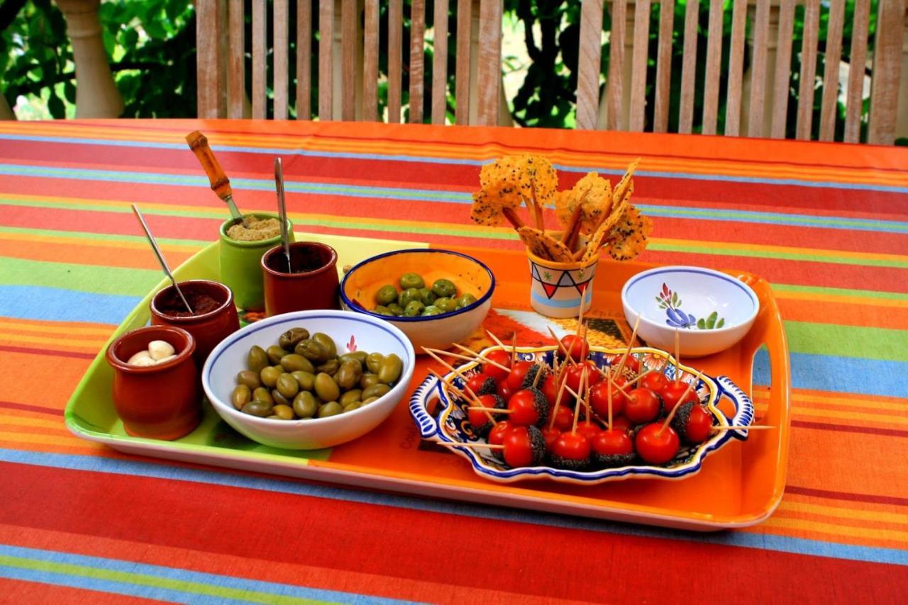 Bed and Breakfast Santolines en Provence Piolenc Esterno foto